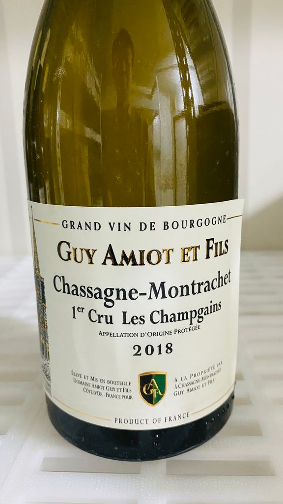2019 Domaine Amiot Guy et Fils Chassagne-Montrachet 1er Cru Les