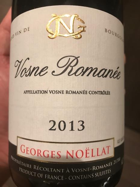 2013 Georges Noellat Vosne-Romanée - CellarTracker
