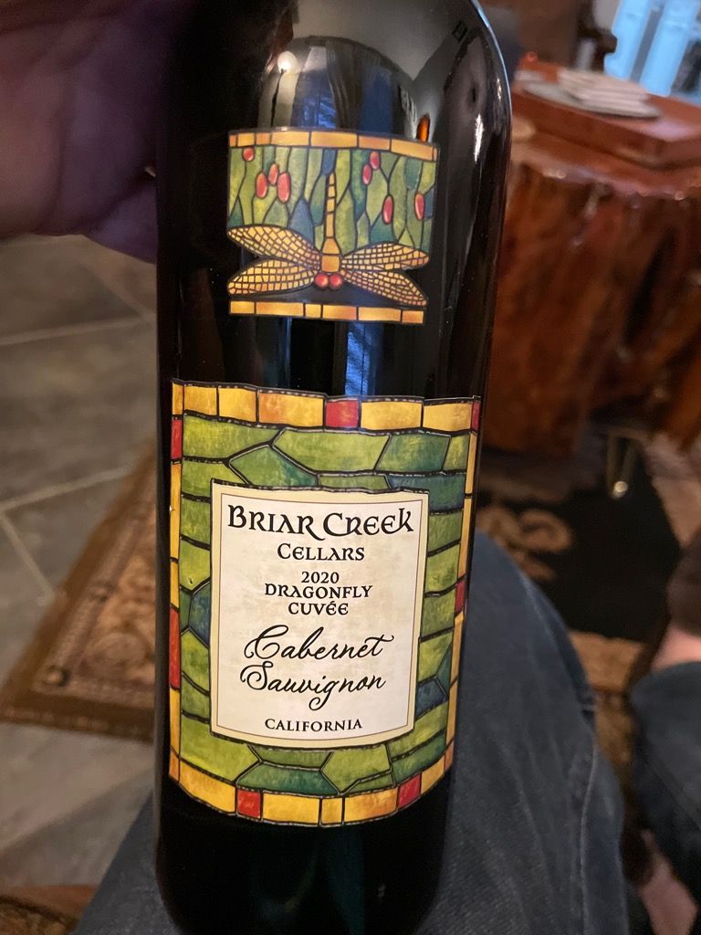 2023 Briar Creek Cellars Cabernet Sauvignon Dragonfly cuvee, USA ...