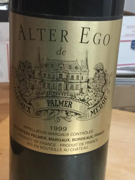 1999 Château Palmer Alter Ego de Palmer - CellarTracker