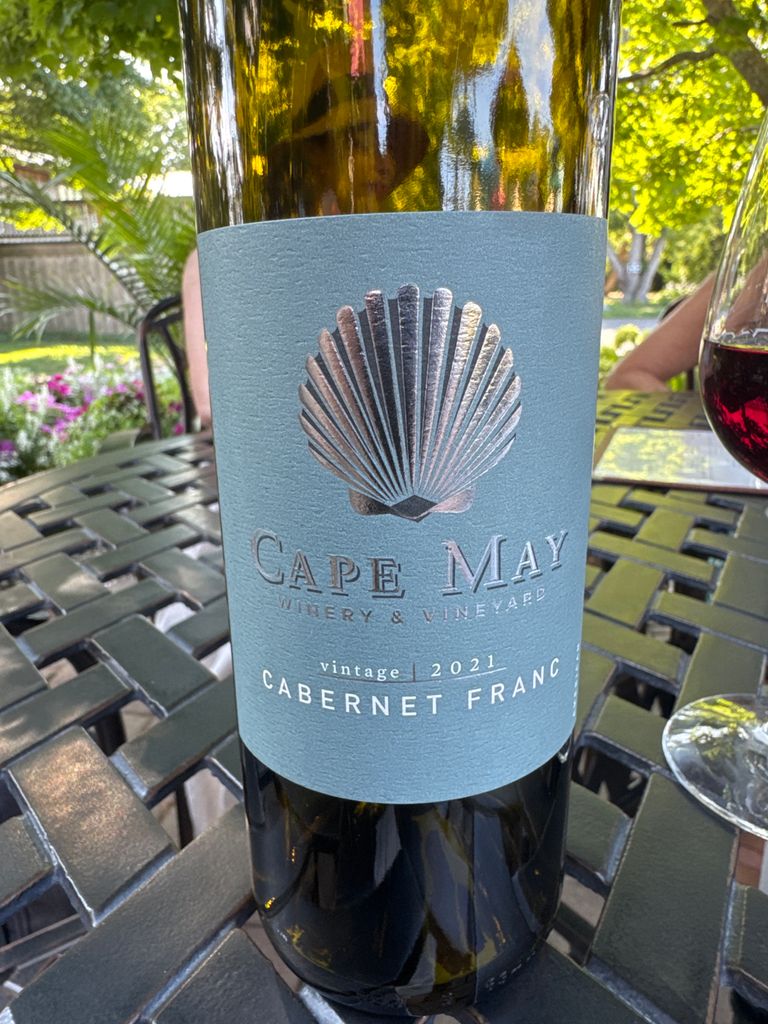 2021 Cape May Winery &amp; Vineyard Cabernet Franc, USA, New Jersey ...