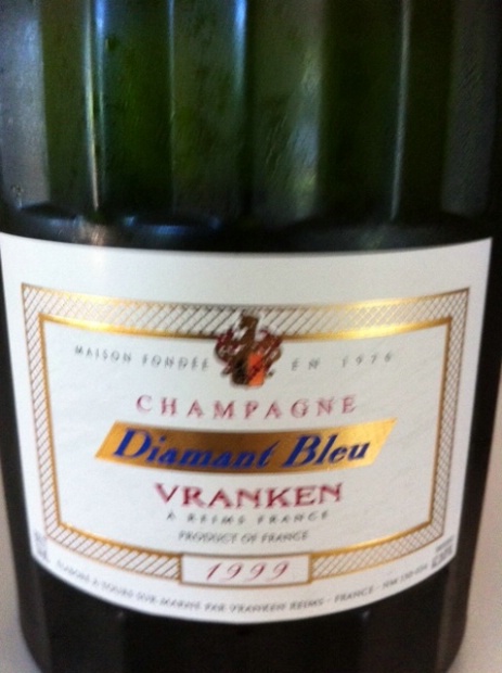 1999 Vranken Champagne Diamant Bleu Blanc de Blancs Brut
