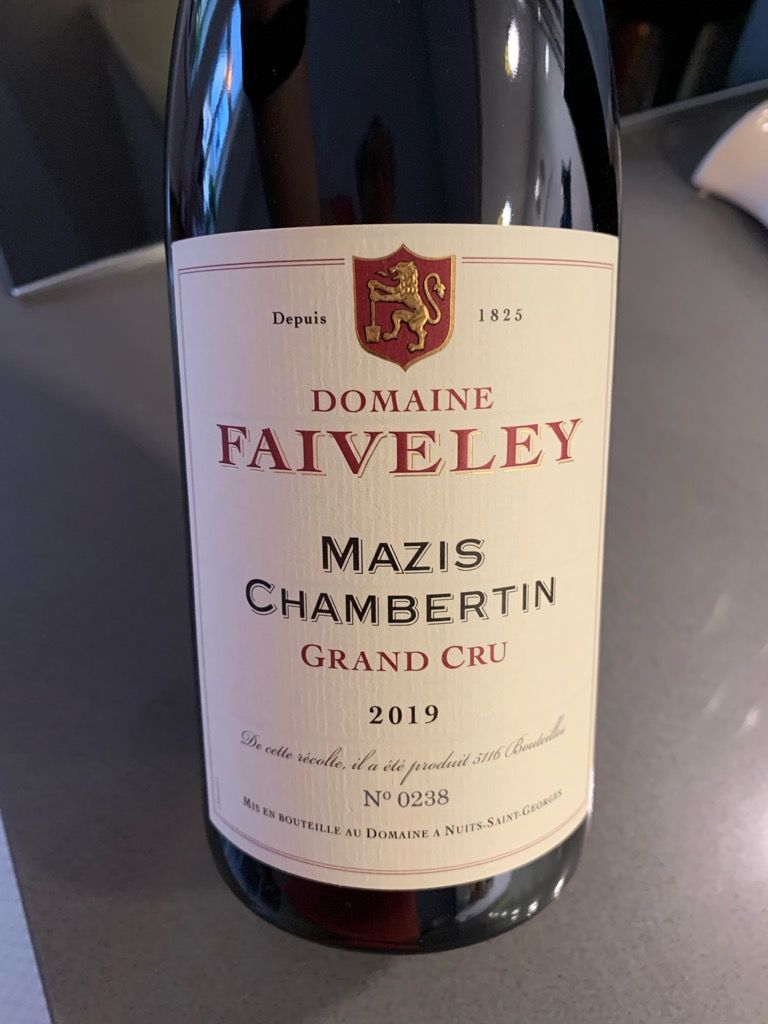 2010 Faiveley Mazis-Chambertin - CellarTracker