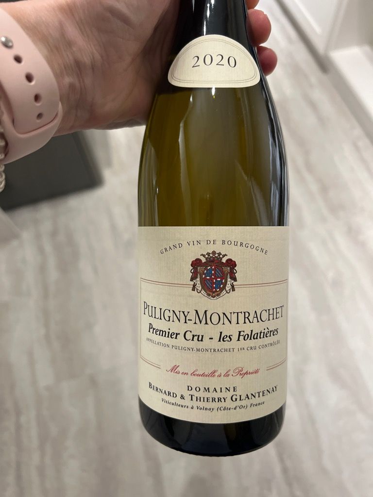 2020 Domaine Bernard & Thierry Glantenay Puligny-Montrachet 1er Cru Les ...