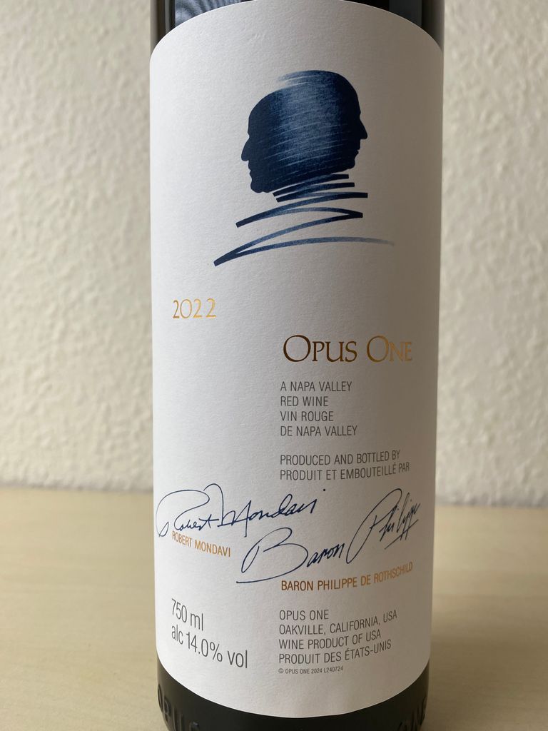 2022 Opus One - CellarTracker