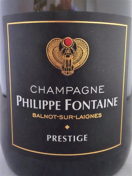 N.V. Philippe Fontaine Champagne Brut Prestige CellarTracker