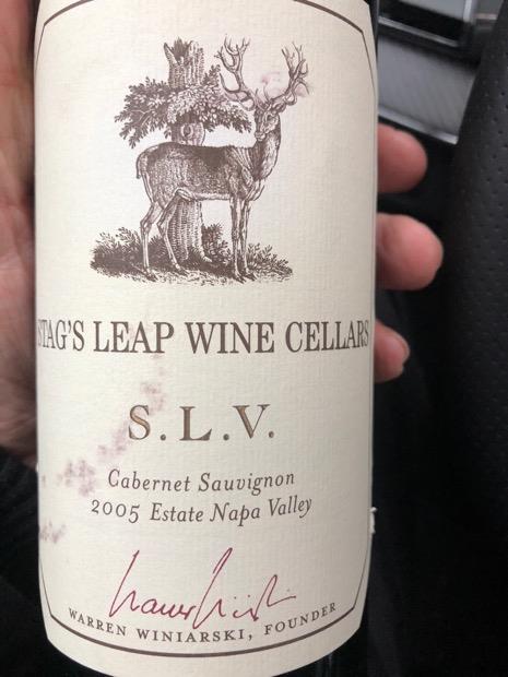 1998 Stag's Leap Wine Cellars Cabernet Sauvignon S.L.V.
