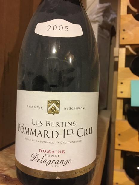 Domaine Henri Delagrange Les Bertins, Pommard Premier Cru, France