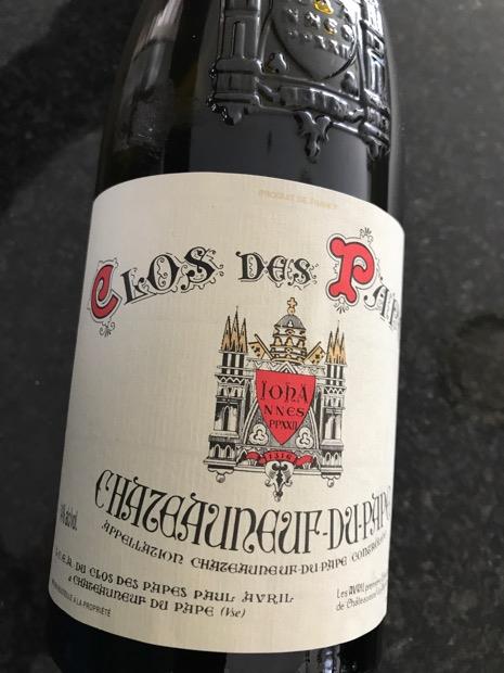 2014 Clos des Papes Châteauneuf-du-Pape Blanc - CellarTracker