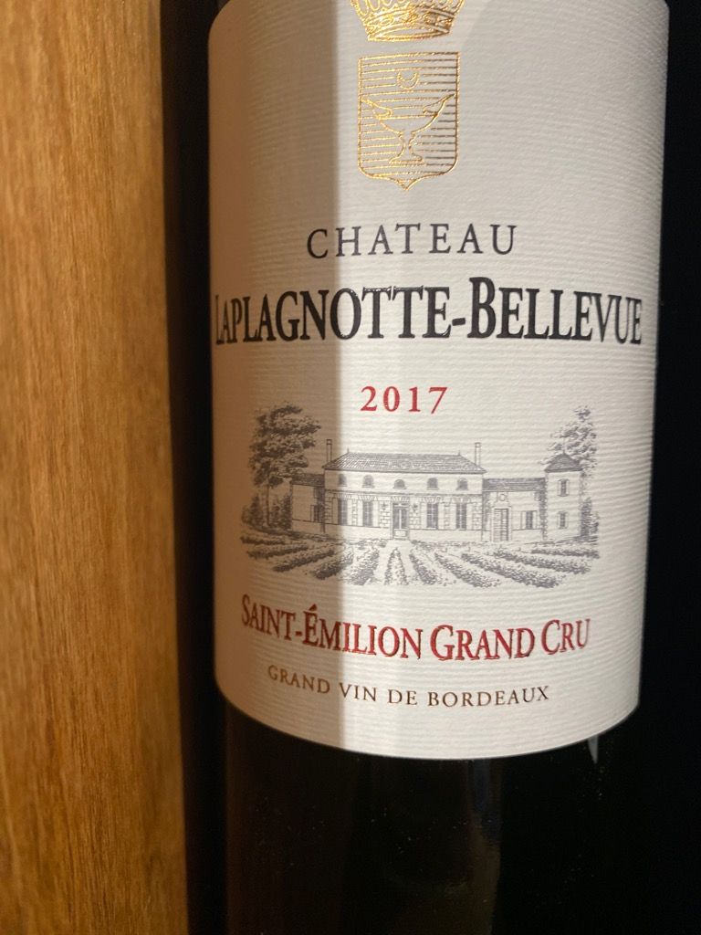 2017 Château LaplagnotteBellevue, France, Bordeaux, Libournais, St. Émilion Grand Cru