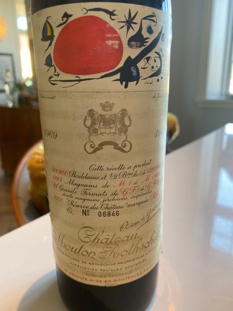 1965 Château Mouton Rothschild - CellarTracker