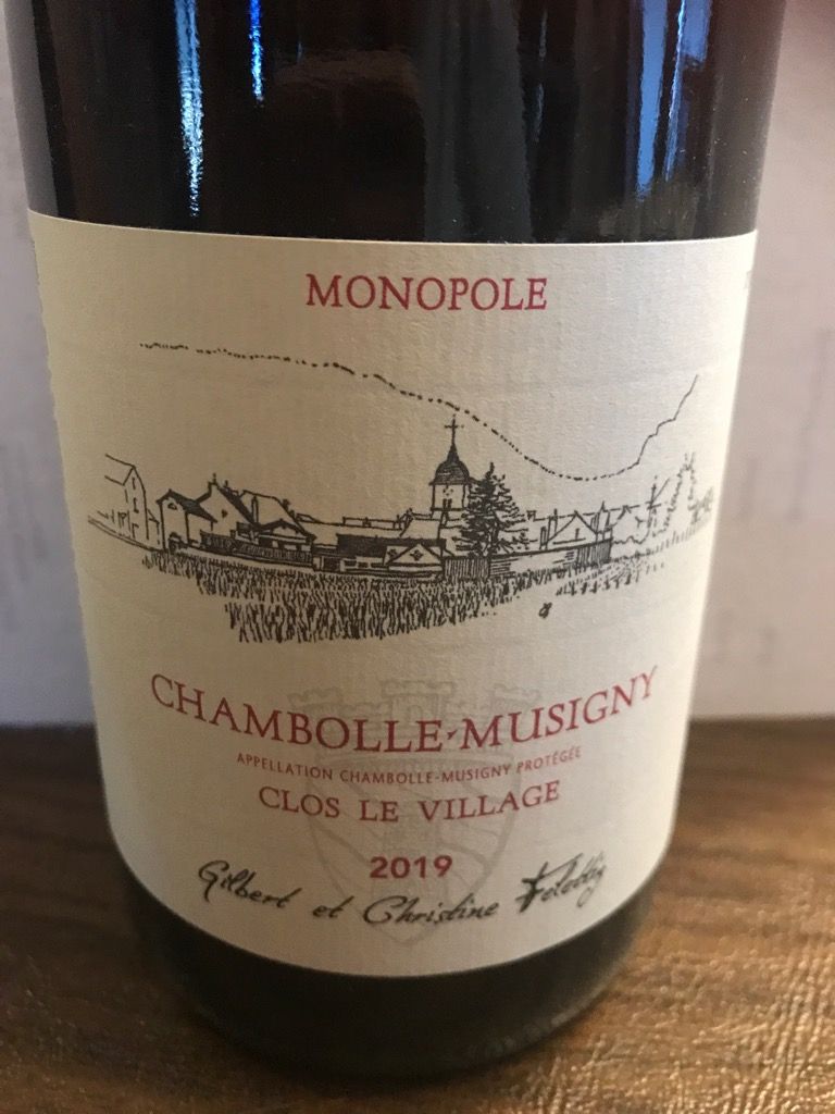 2019 Gilbert et Christine Felettig Chambolle-Musigny Clos le