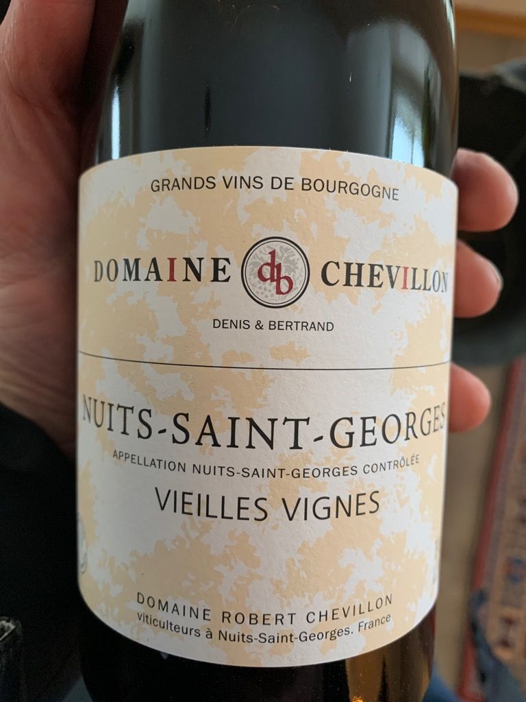 2020 Domaine Robert Chevillon Nuits St. Georges Vieilles 2020 Domaine Robert Chevillon Nuits St. Georges Vieilles