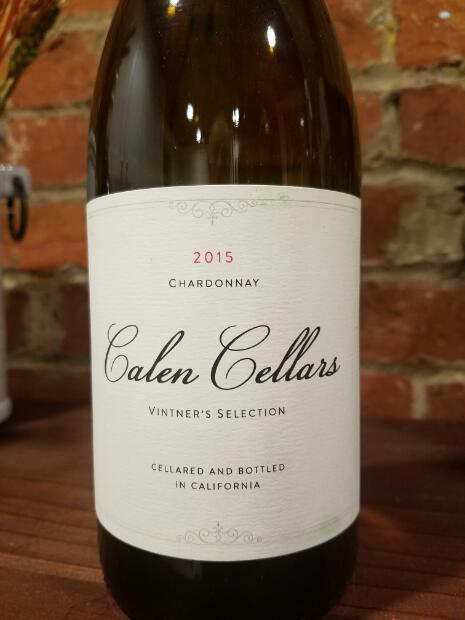 2015 Calen Cellars Chardonnay, USA, California - CellarTracker