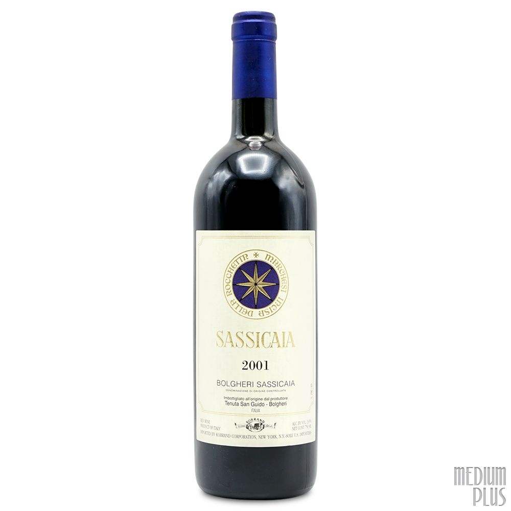 サッシカイア　2001 2001 Tenuta San Guido Sassicaia - CellarTracker