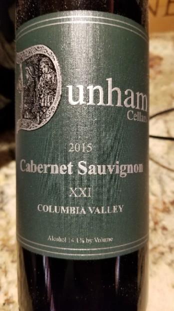 2015 Dunham Cellars Cabernet Sauvignon, USA, Washington, Columbia ...