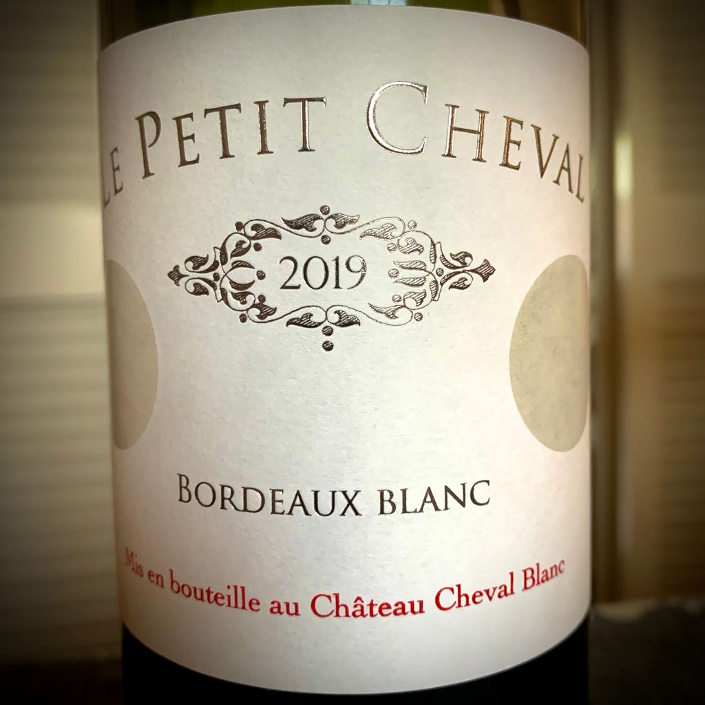 Château Cheval Blanc Le Petit Cheval Bordeaux Blanc
