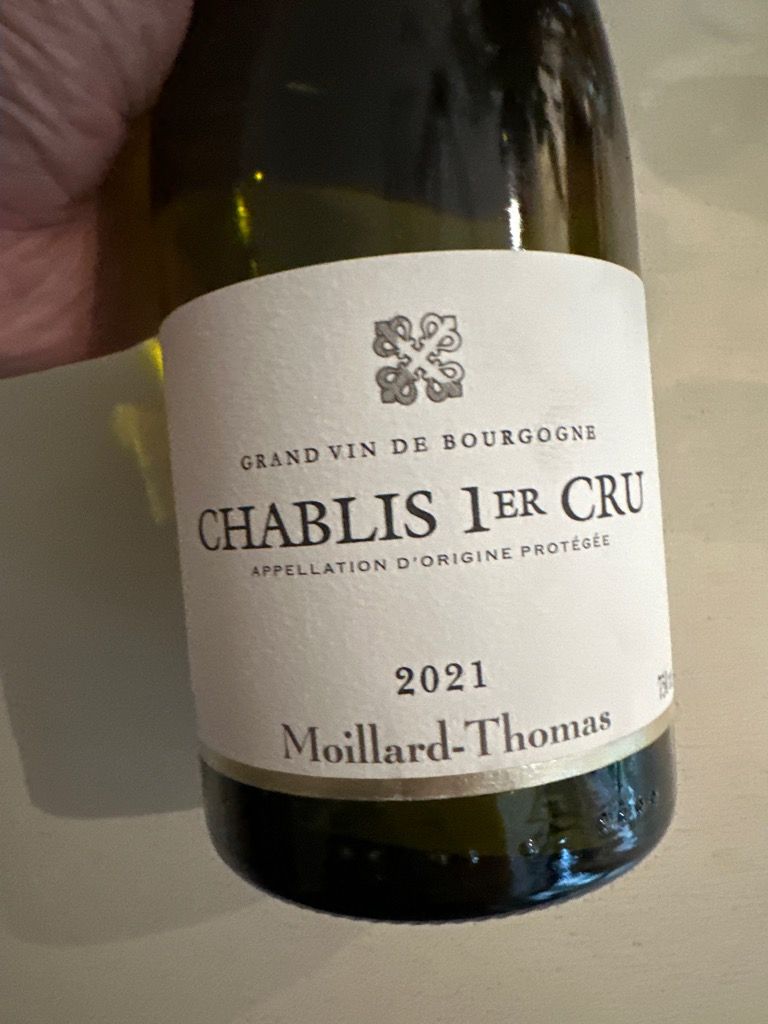 2021 Moillard Chablis 1er Cru - CellarTracker