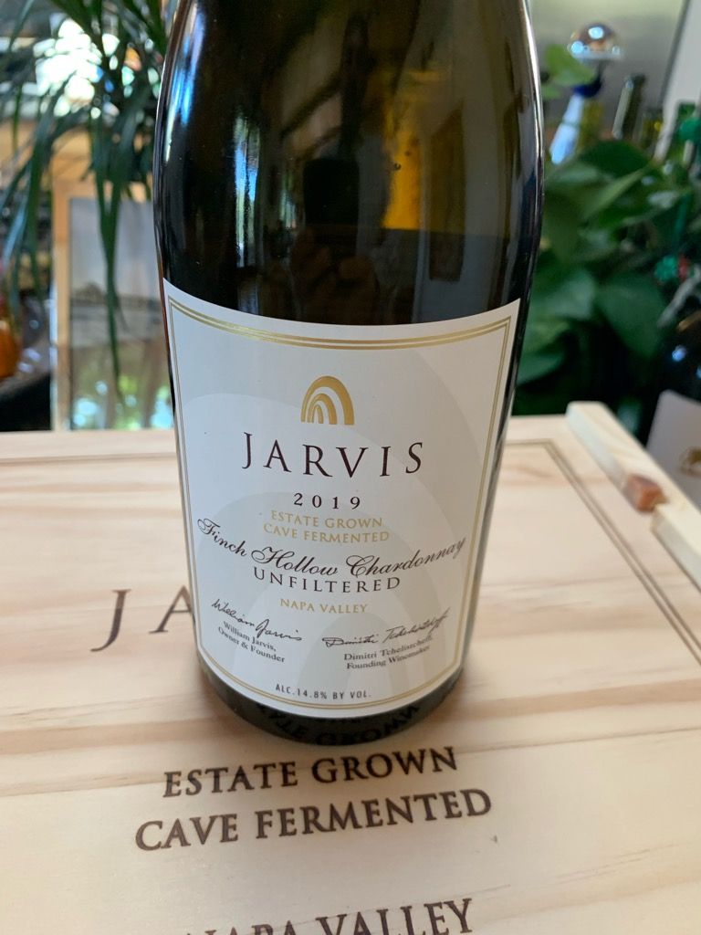 2020 Jarvis (California) Winery Chardonnay Unfiltered Finch Hollow