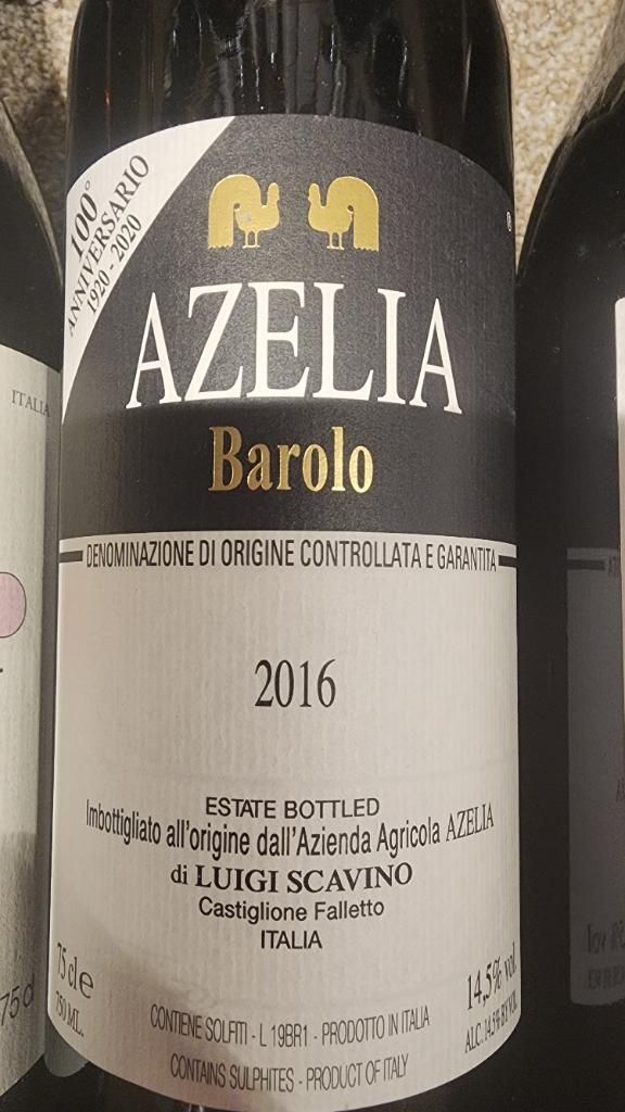 2017 Azelia Barolo - CellarTracker