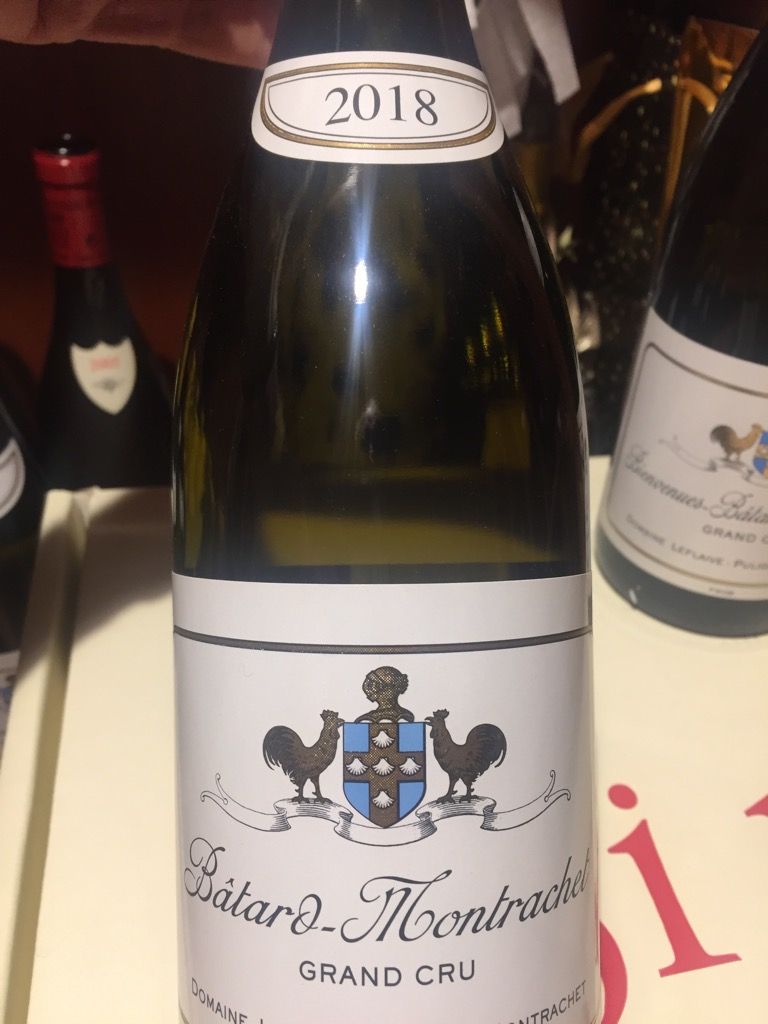 2018 Domaine Leflaive Bâtard-Montrachet - CellarTracker