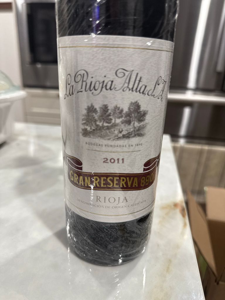 2011 La Rioja Alta Rioja Gran Reserva 890 'Selección Especial