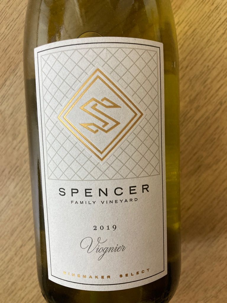 2019 Spencer Family Vineyard Viognier Winemaker Select, USA, California ...