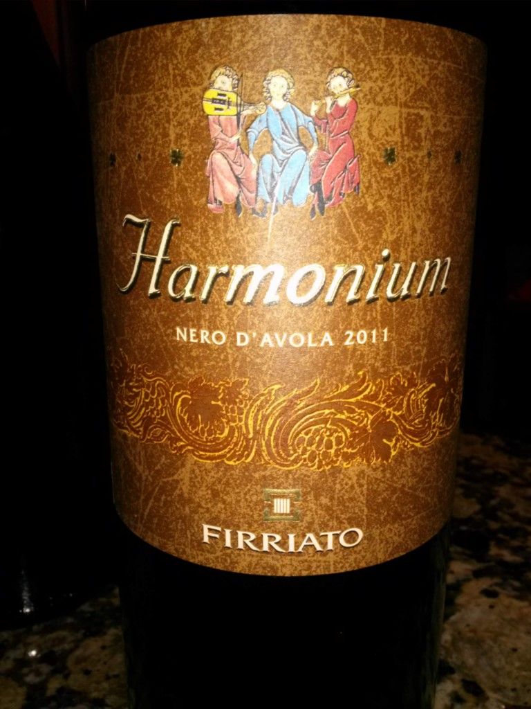 2011 Firriato Nero d'Avola Sicilia Harmonium, Italy, Sicily, Sicilia CellarTracker