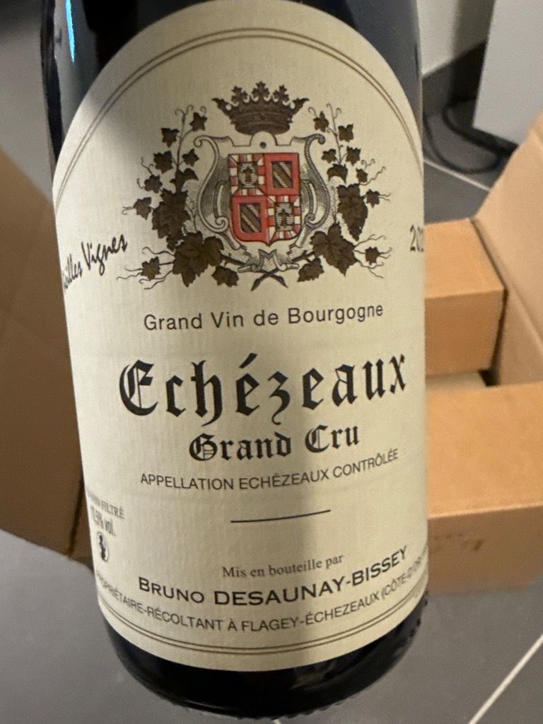 2002 Bruno Desaunay-Bissey Echezeaux Vieilles Vignes - CellarTracker