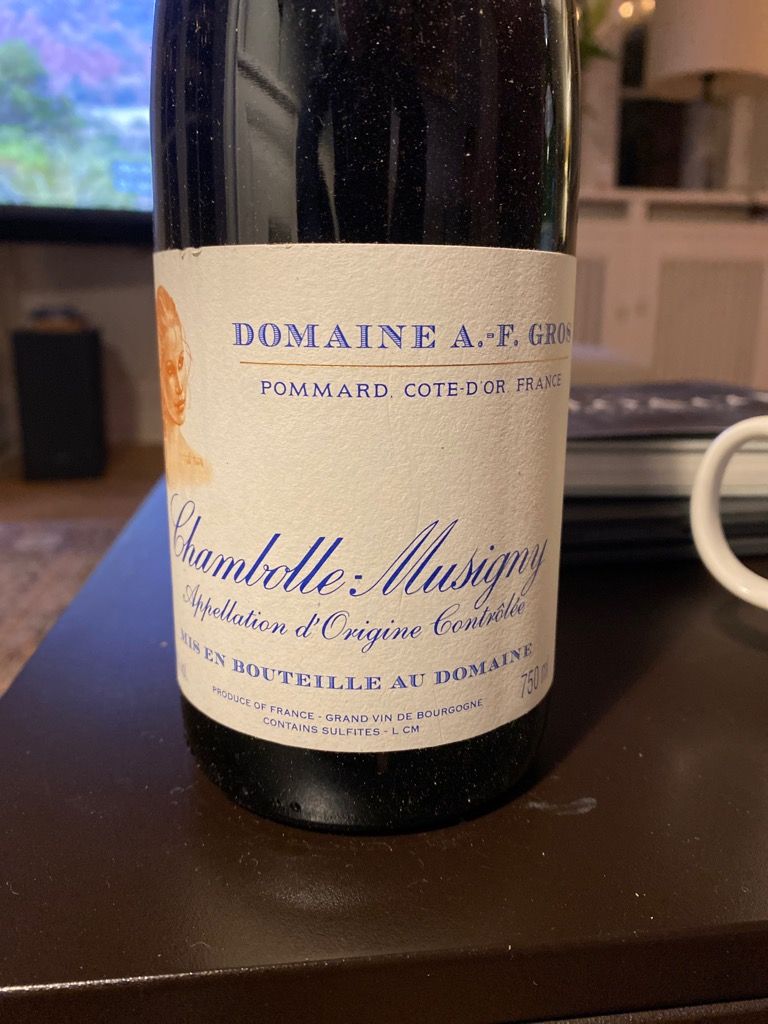2014 Domaine A.-F. Gros Chambolle-Musigny - CellarTracker