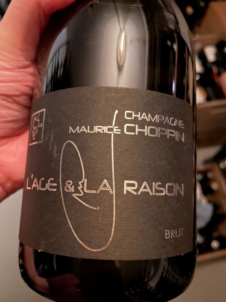NV Maurice Choppin Champagne L’Âge et la Raison Extra Brut, France