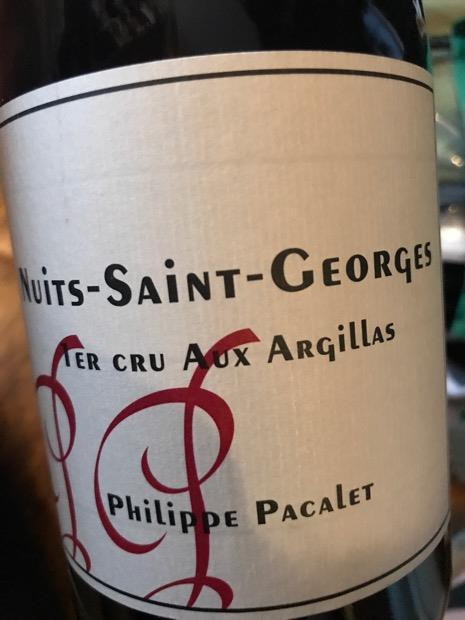 2022 Philippe Pacalet Nuits St. Georges 1er Cru Aux Argillas