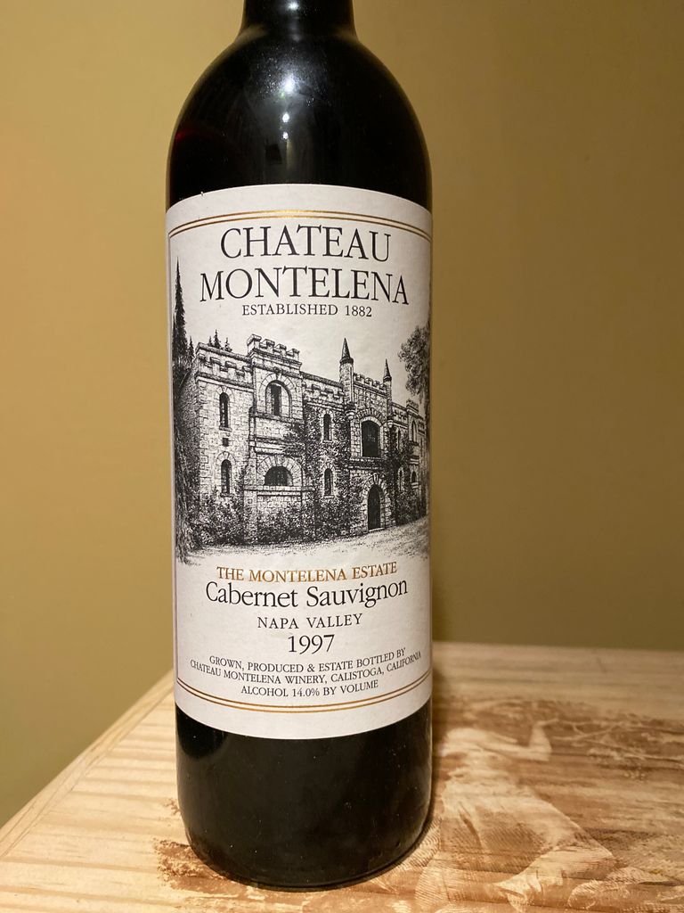 1997 Chateau Montelena Cabernet Sauvignon The Montelena Estate