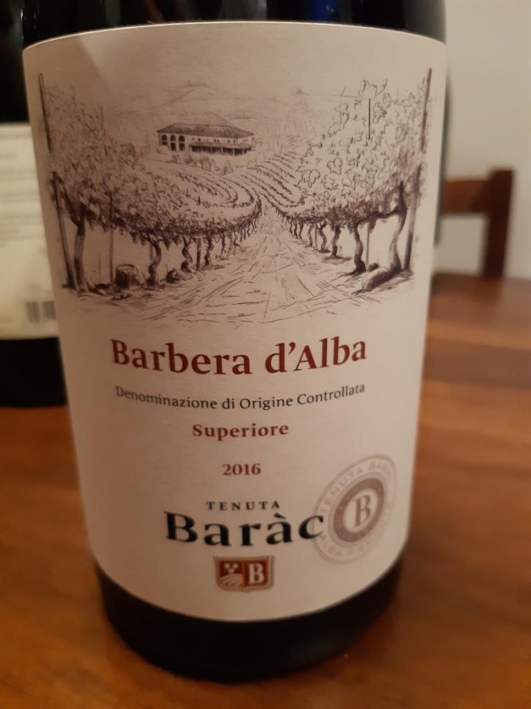 2016 Tenuta Baràc Barbera d'Alba Superiore, Italy, Piedmont, Alba ...