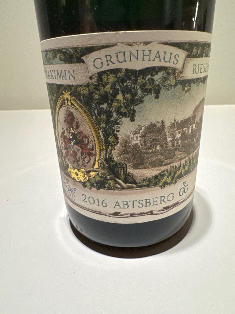 2020 Von Schubert Maximin Grünhäuser Abtsberg Riesling Großes