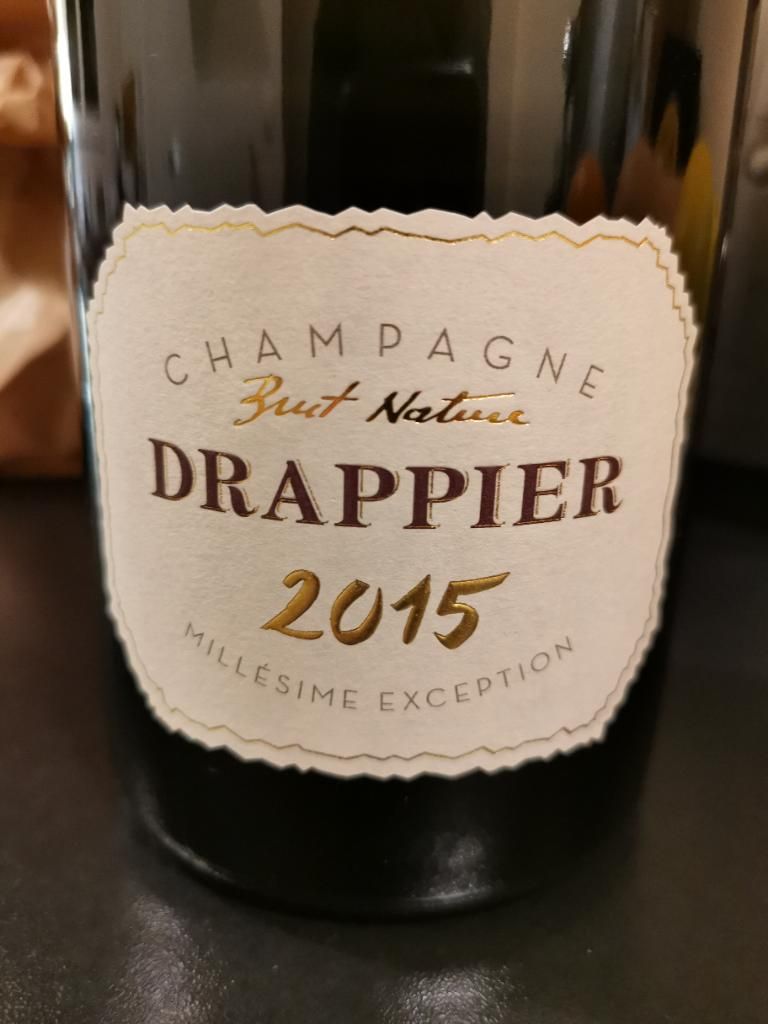 Forespørgsel Messing Udelade 2015 Drappier Champagne Brut Nature Millésimé Exception, France, Champagne  - CellarTracker