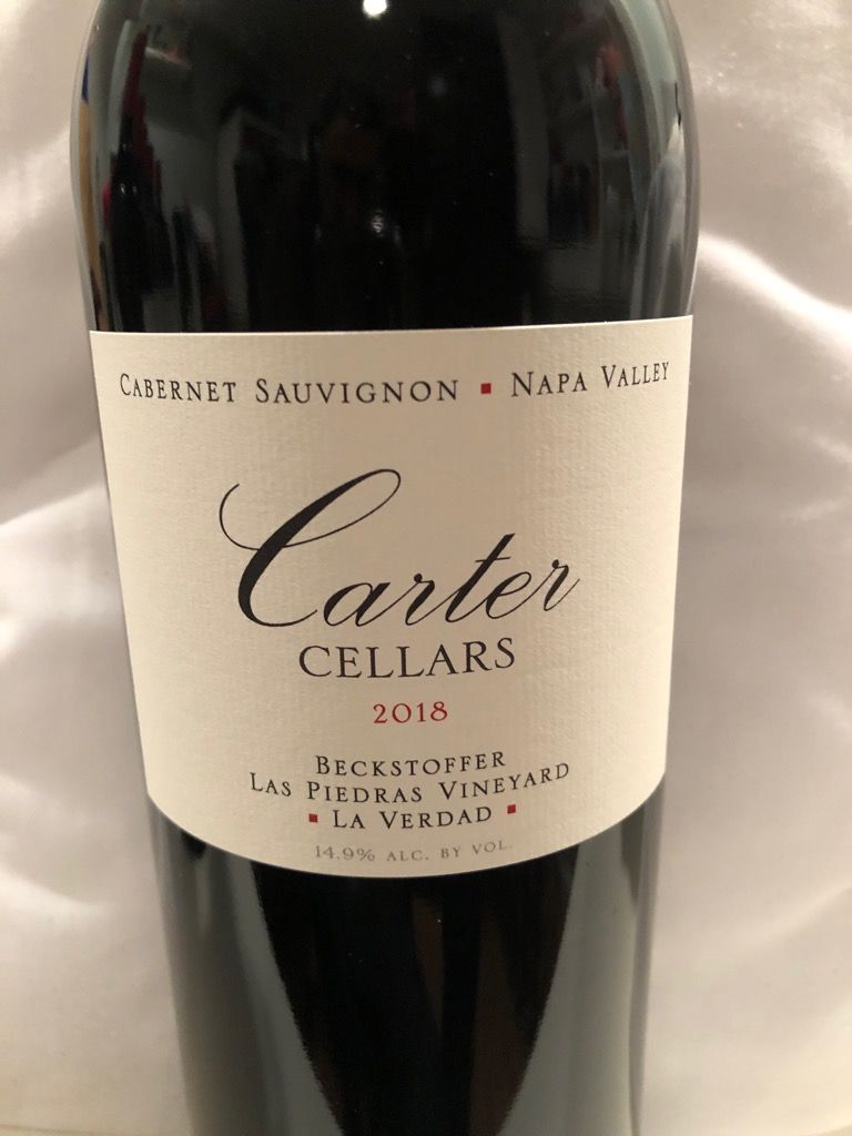 2019 Carter Cellars Sauvignon La Verdad Beckstoffer Las Piedras Vineyard, USA