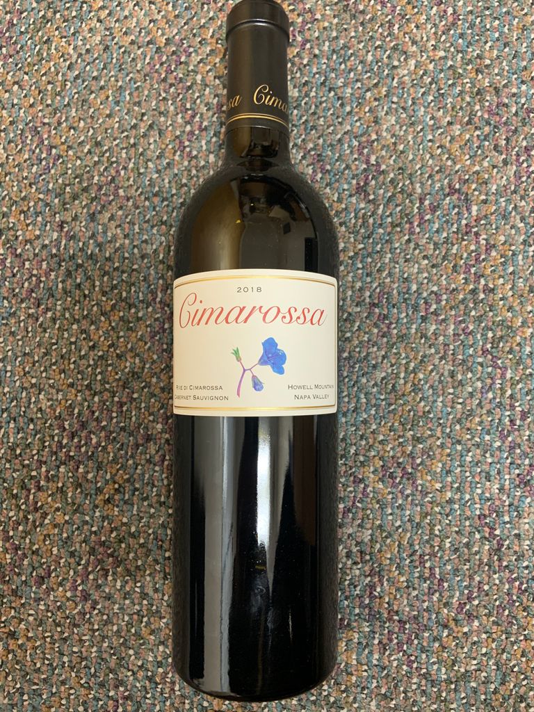 2018 Cimarossa Cabernet Sauvignon Rive di Cimarossa - CellarTracker
