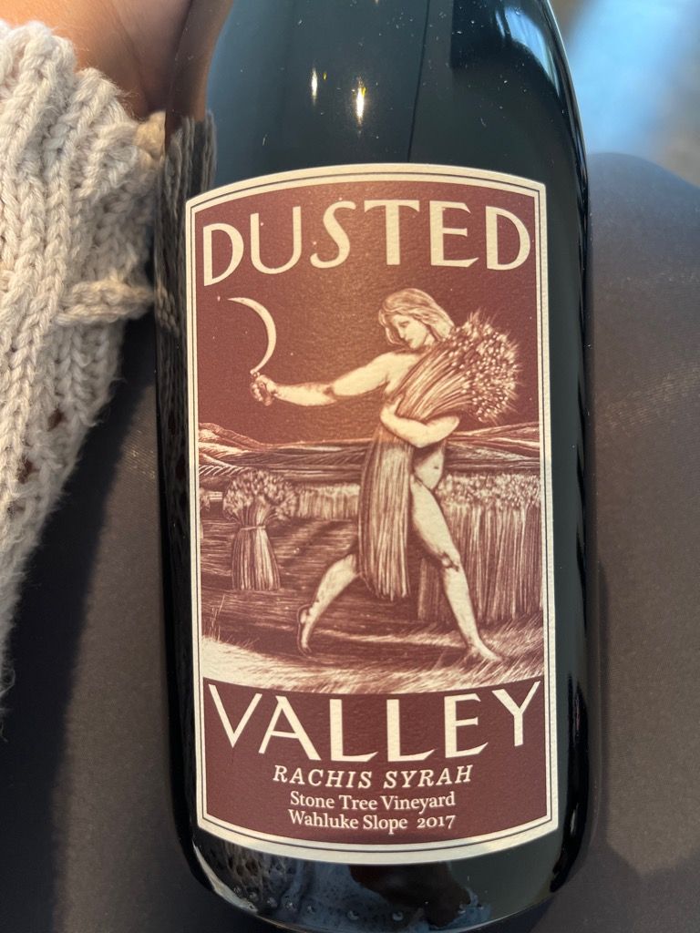 2017 Dusted Valley Vintners Syrah Rachis Stonetree Vineyard, USA ...