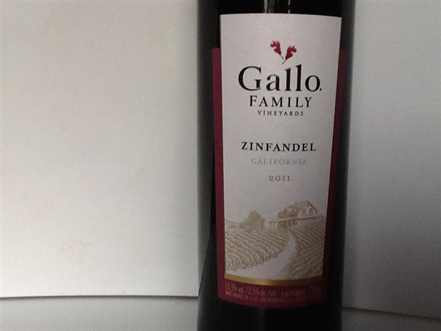 Ernest&julio gallo Red Zinfandel 750ml (085000002674)