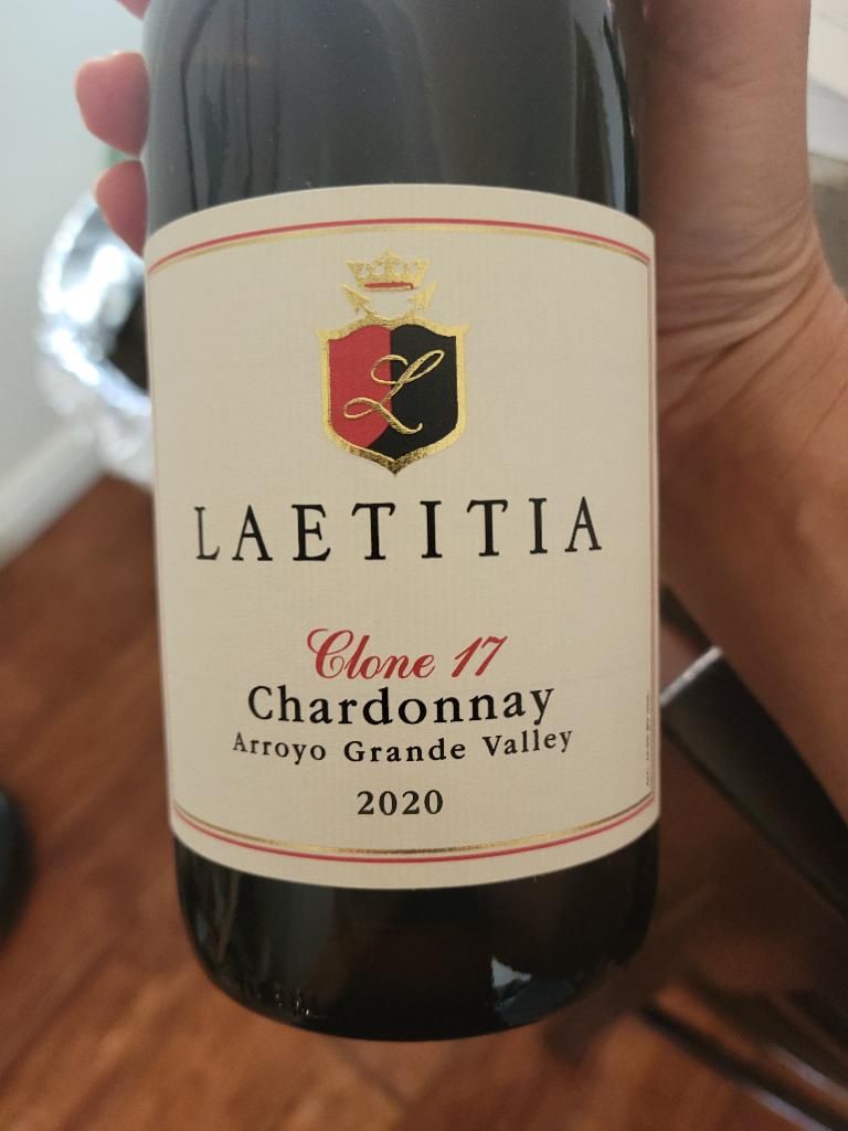 2020 Laetitia Winery Chardonnay clone 17, USA, California, Central