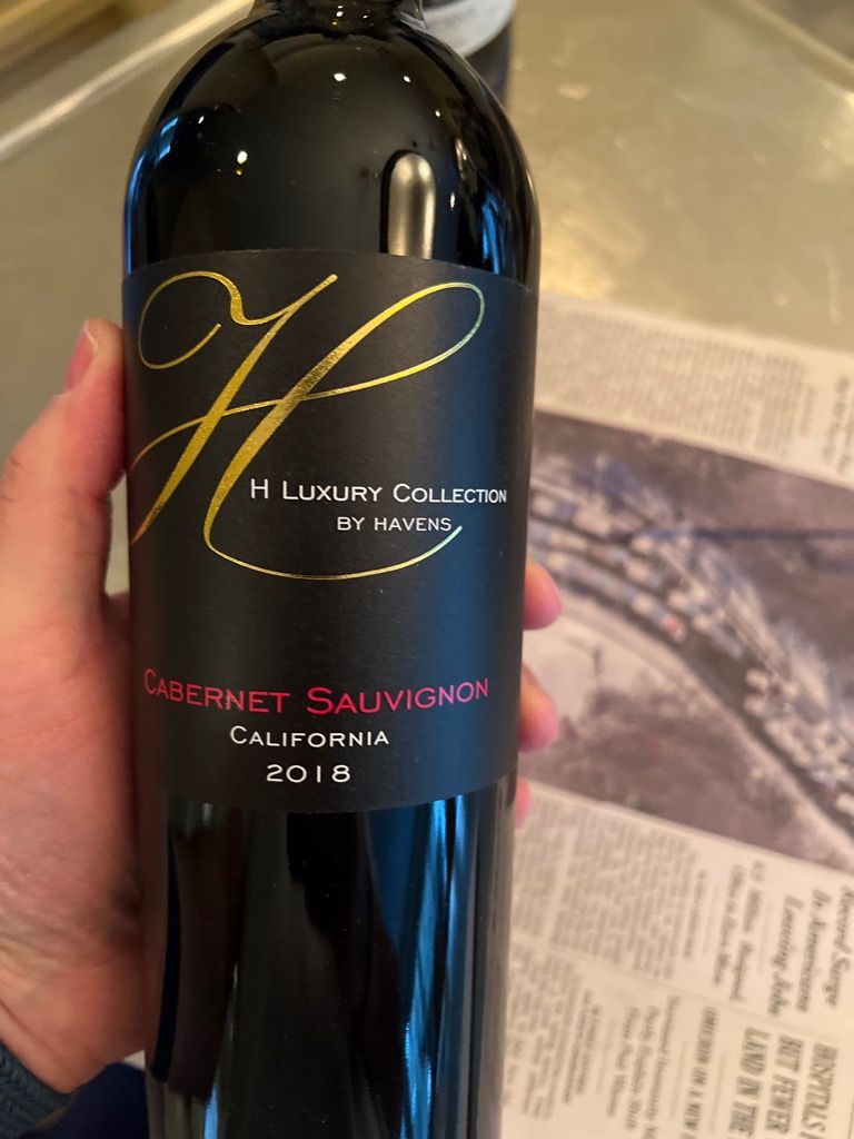2018 Havens Wine Cellars Sauvignon H Luxury Collection by