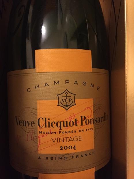2002 Veuve Clicquot Champagne Brut Vintage - CellarTracker