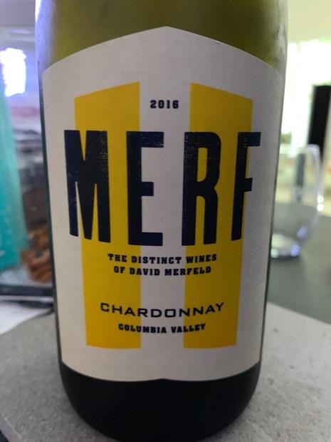 2016 Merf Chardonnay, USA, Washington, Columbia Valley - CellarTracker