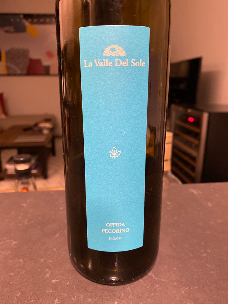 2021 La Valle del Sole Offida Pecorino, Italy, Marche, Offida Pecorino