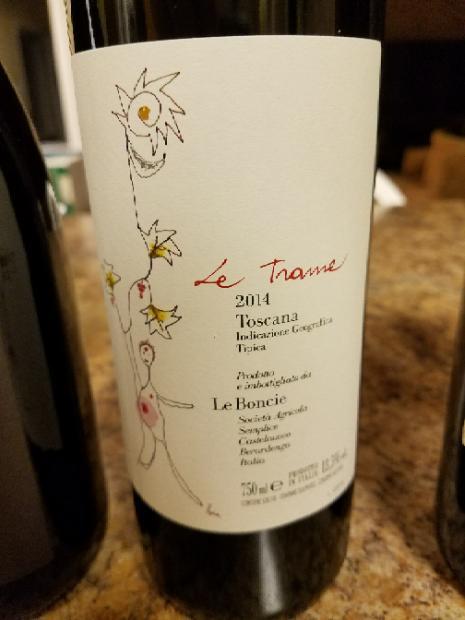 新品未開封 Le Boncie Le Trame 2019 トスカーナ 赤ワイン 2019 Podere le Boncie (Giovanna Morganti) Le Trame Toscana IGT