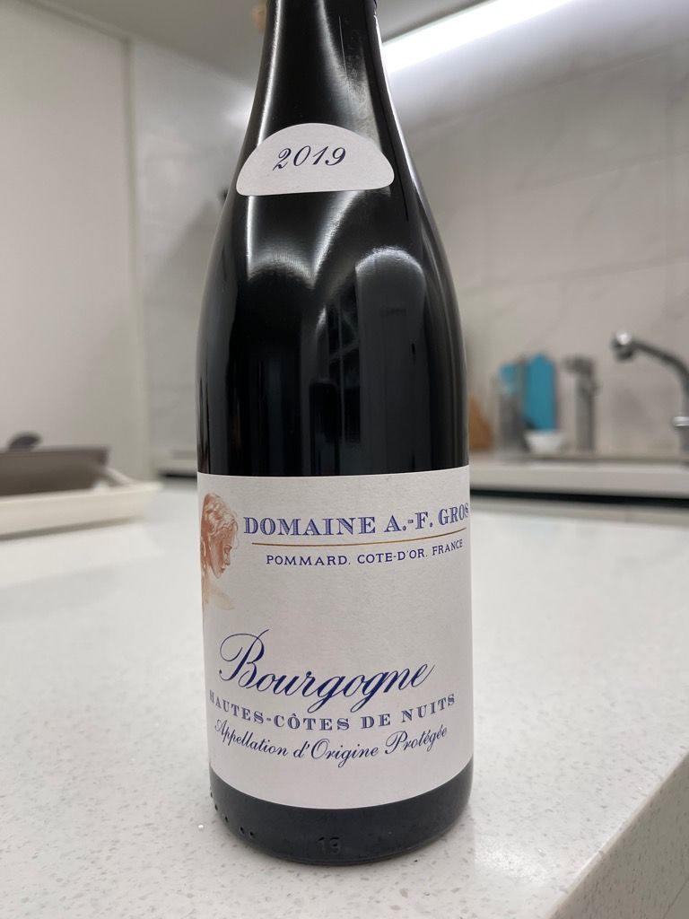 2019 Domaine A.-F. Gros Bourgogne Hautes-Côtes de Nuits