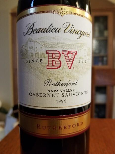 1999 Beaulieu Vineyard Cabernet Sauvignon Rutherford - CellarTracker