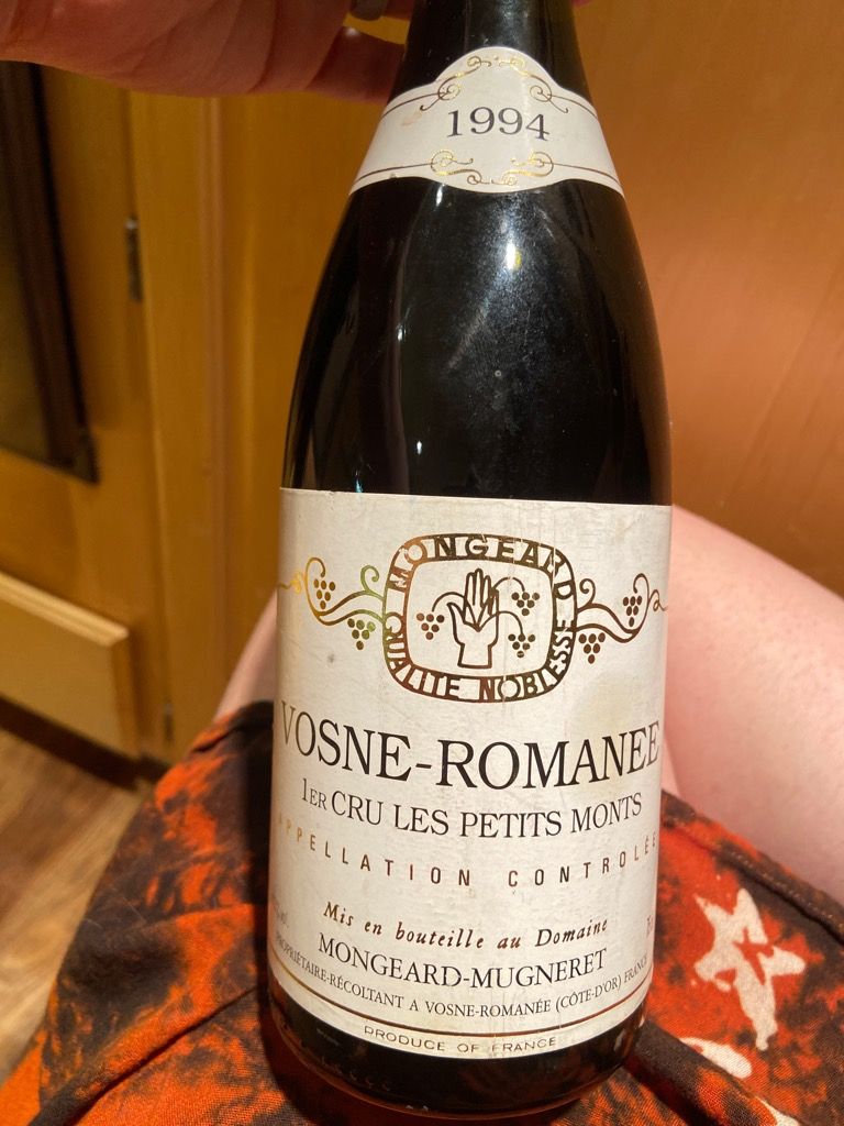 ワイン Mongeard Mugneret Vosne Romanee 1997 Buy Vosne-Romanée Mongeard-Mugneret (Domaine) 1997 (lot