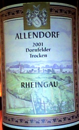 2025公式店舗 Weingut 2009 Fritz CellarTracker - trocken Dornfelder Allendorf ワイン